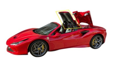 Ferrari f8 spider крыша składny фото №1