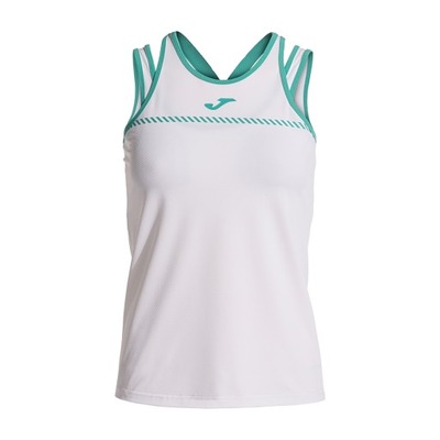 Koszulka tenisowa damska Joma Smash Tank Top turquoise M