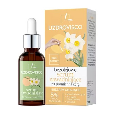 UZDROVISCO BEZOLEJOWE SERUM NAWADNIAJĄCE