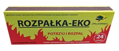 Rozpałka z potarką EKO do kominka, pieca HIT!