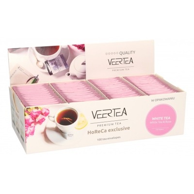 Veertea herbata biała White Tea&Rose 100szt