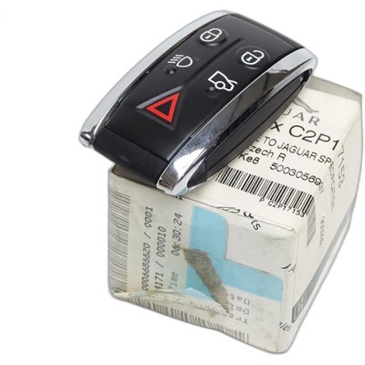 Новий оригінальний pilot ключ 433 jaguar xk 2006- фото №1