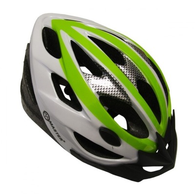 Kask Rowerowy MASTER Force L Zielono-Biały Master