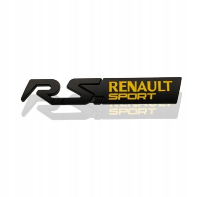 Naklejki samochodowe z logo Renault RS Sport