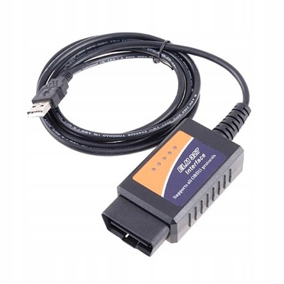 Interfejs diagnostyczny kabel OBD II ELM 327 USB