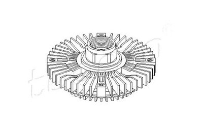 TOPRAN EMBRAGUE DE VENTILADOR DEL RADIADOR BMW 3 (E30),  