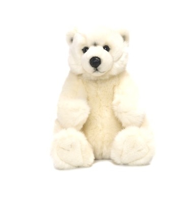 WWF. Niedźwiedź polarny siedzący, 22 cm