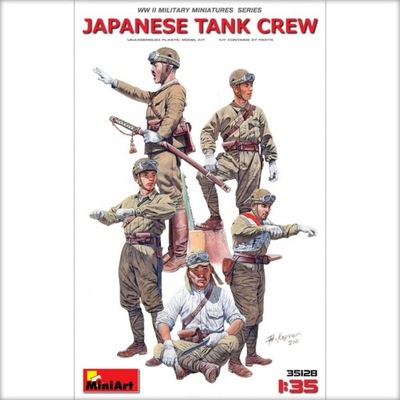 MINIART 35128 1:35 JAPANESE TANK CREW