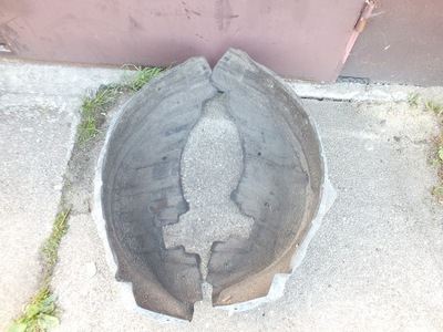 Outlander iii 19-21 подкрылок левая правое задняя фото №1