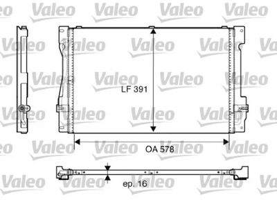 VALEO 817675 КОНДЕНСАТОР