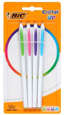 DŁUGOPISY BIC CRISTAL UP FUN 4 KOLORY-4633