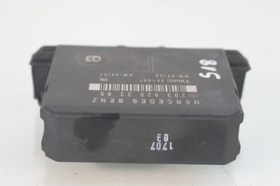 Модуль двері правий задня mercedes w203 kombi фото №1