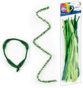 Druciki kreatywne Zielone Fiorello