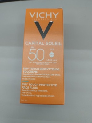 vichy capital soleil dry touch face fluid 50 ml