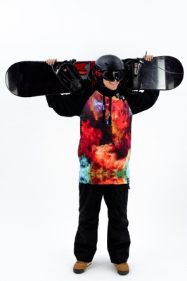 Męska Bluza Snowboardowa Fraktal XS
