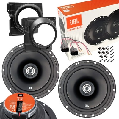 ALTAVOCES JBL 200W DE AUTOMÓVIL POTENTE DISTANCIAS ABREVIATURA PARA VW POLO 6N2 PARTE DELANTERA  