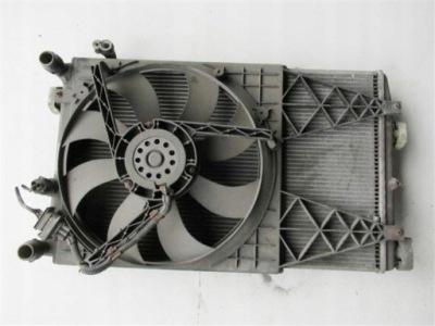 Радиатор воды с вентилятор fabia 2 1.4 tdi 07- фото №1