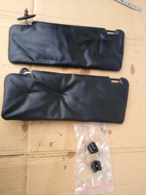 Козирки сонцезахисні p+l тримачі mercedes w123 фото №1