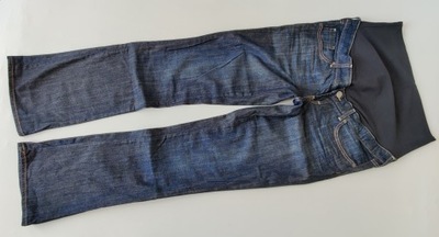 H&M MAMA _ jeansowe spodnie ciążowe _ 44/XXL