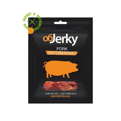 Objerki Wieprzowina suszona Octoberfest Jerky 40g