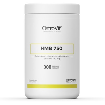 OstroVit HMB 750 mg 300 kapsułek