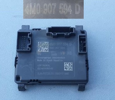 MÓDULO UNIDAD DE CONTROL TECHO SOLAR AUDI SKODA VW 4M0907594D  