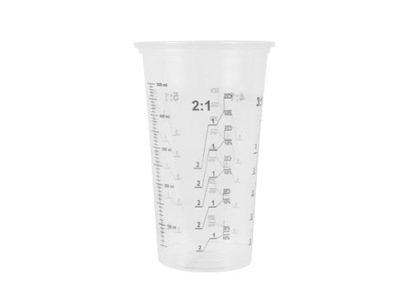 Kubek z podziałką 500ml - 50szt