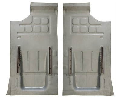 FIAT 126P FLOOR FROM PROWADNICAMI LEFT + RIGHT SET 72-00  