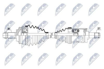 ПОЛУОСЬ ПРИВОДНАЯ BMW X5 E53 00-06 /PRZEDNIA,PRAWA/