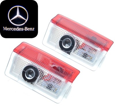 MERCEDES-BENZ DIODO LUMINOSO LED LOGOTIPO PROYECTOR A CLASE W177 W176  