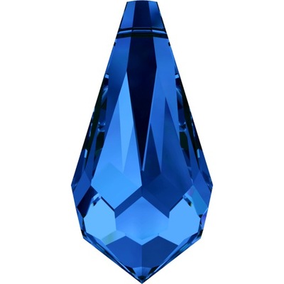 SWAROVSKI 6000 TEAR DROP 11mm SAPPHIRE 206