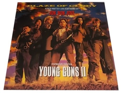 BON JOVI Blaze Of Glory / Young Guns II, Vertigo Europe 1990