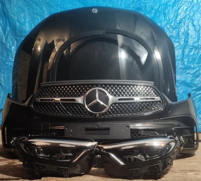 MERCEDES W254 X254 GLC AMG COMPUESTO PARTE DELANTERA PARAGOLPES CAPO ALAS FAROS  