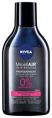 Nivea Micell Air Skin Breathe Płyn micelarny dwufa
