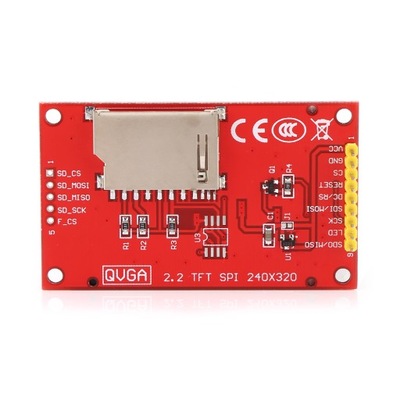 2,2 cala 240 (RGB) x320 Port szeregowy TFT SPI