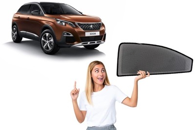 PEUGEOT 3008 II P84 16- ANTISOLAR CORTINAS  