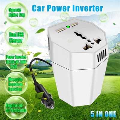 ЗАРЯДКА АВТОМОБІЛЬНА POWER INVERTER 360W DC 12V