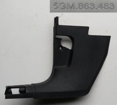 Защита стойка порога  левая vw golf vii 7 5gm863483 фото №1