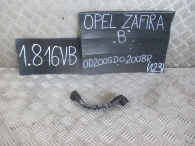 Труба вентиляция картера opel zafira b 1.8 b 05-08r фото №1