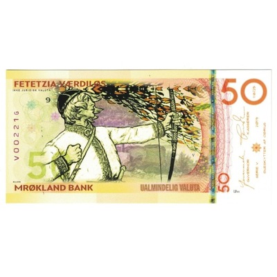 Banknot, USA, Tourist Banknote, 2019, Undated, 50