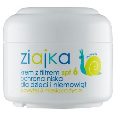 Ziajka krem ochronny dla dzieci SPF6 50 ml