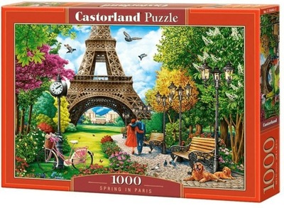 Puzzle 1000 Spring in Paris Castor