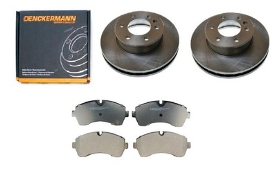 Гальмівні диски гальмівні колодки vw crafter 50 перед 300mm kpl. фото №1