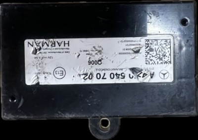 Mercedes x-class w470 бортовой компьютер модуль a4705407002 блоки управления фото №1