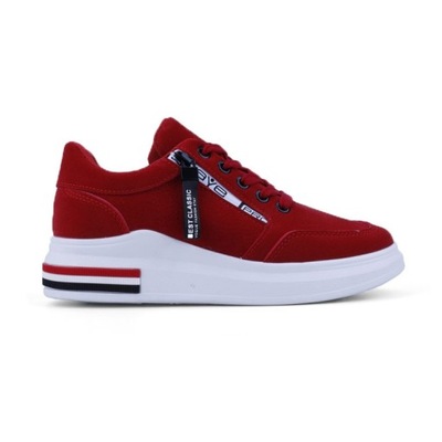 Sneakersy czerwone Emmy 37 Czerwony
