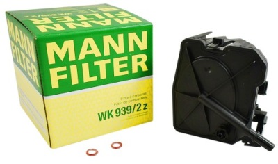 Mann фильтр топлива peugeot 206 207 1007 1.6 hdi фото №1