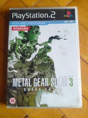 Metal Gear solid 3 Snake Eater MGS ANG PS2 Playstation 2