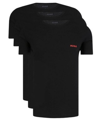 Hugo t-shirt 50493972 001 czarny L