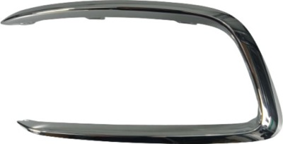 Молдинг хром бампера перед заглушка mercedes v фото №1