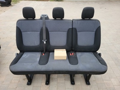 Trafic iii vivaro b лавка сидіння 2 ряд версія angielska фото №1